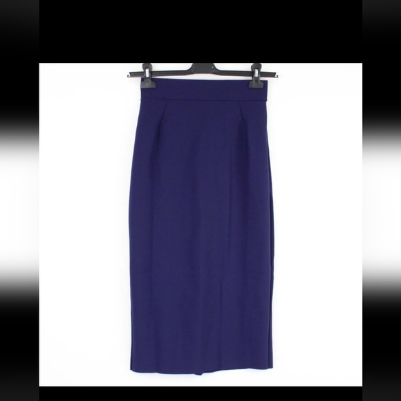 Chiara Boni La Petite Robe Delfina Pull-On Pencil Skirt in red- Size 6 - Picture 6 of 10